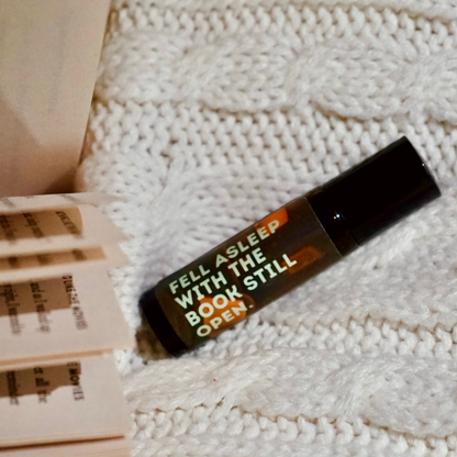 Fell Asleep With The Book Still Open.