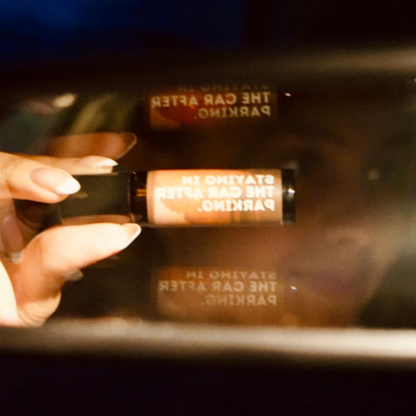 Staying In The Car After Parking.