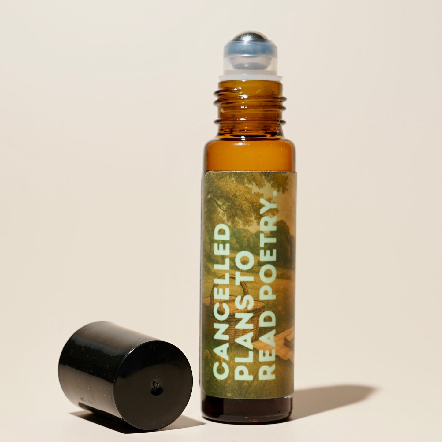 Cancelled plans to read poetry.