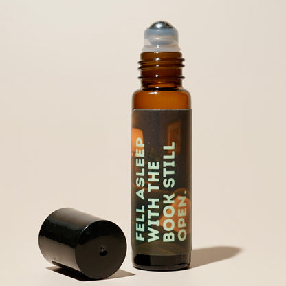 Fell Asleep With The Book Still Open.