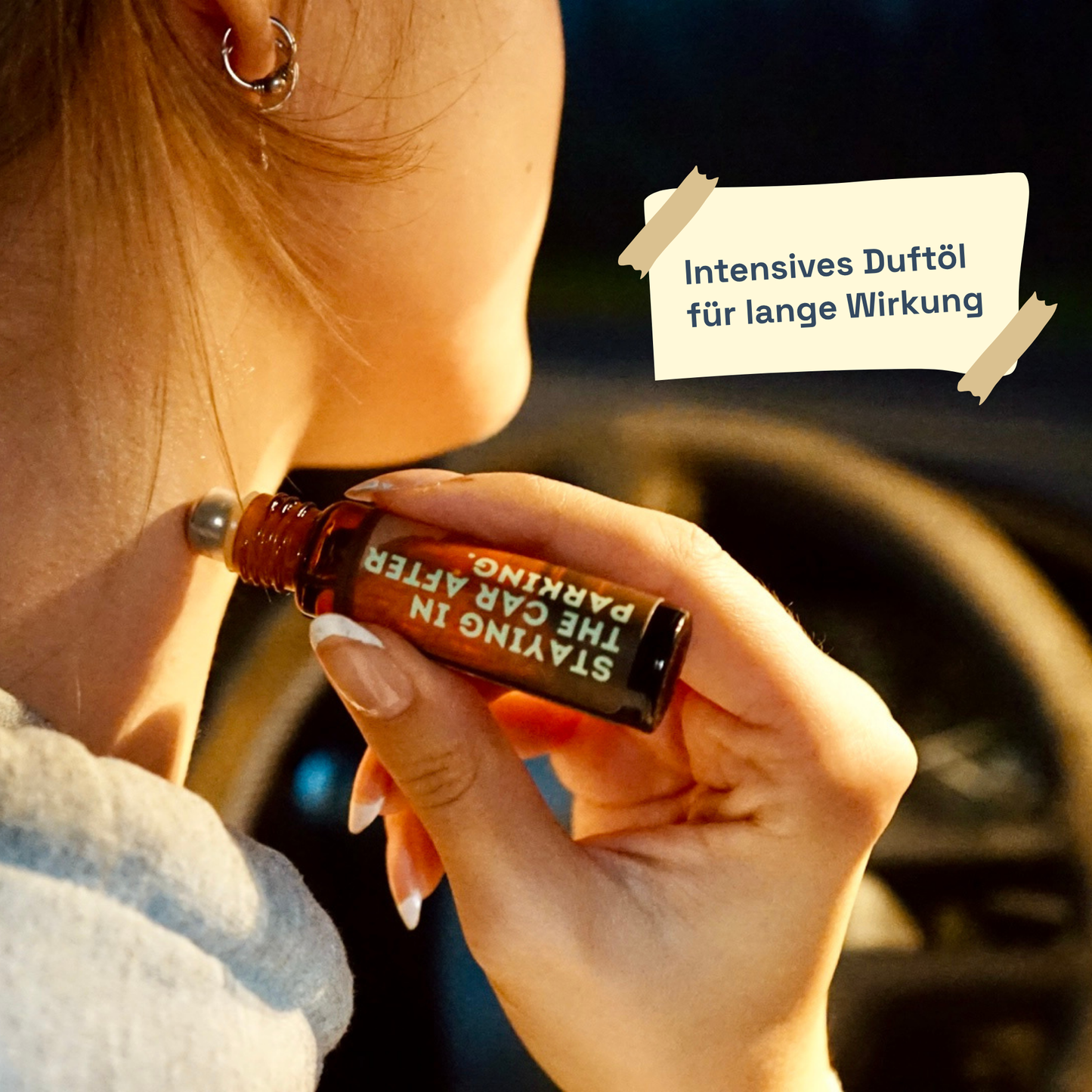 Staying In The Car After Parking.