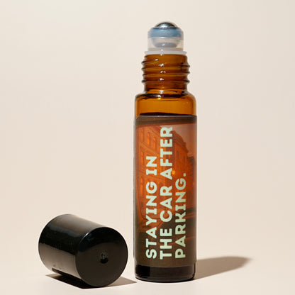 Staying In The Car After Parking.